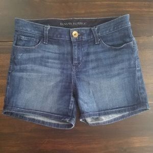 Classic Banana Republic Blue Jean Shorts